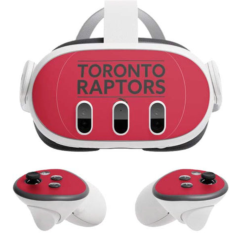NBA Toronto Raptors Standard - Red Meta Quest 3 Skin