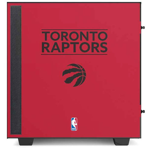NBA Toronto Raptors Standard - Red NZXT H510 Compact ATX Mid-Tower Case Skin