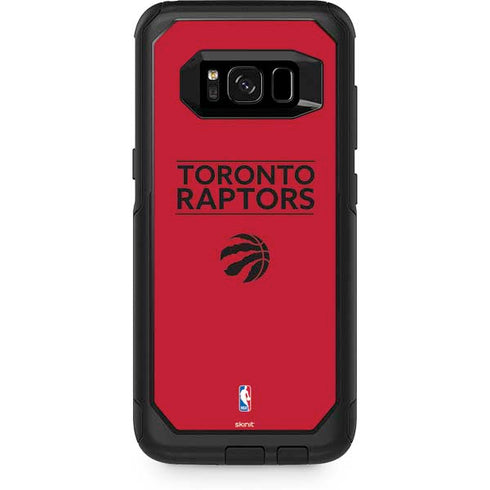 NBA Toronto Raptors Standard - Red Otterbox Commuter Galaxy Skin