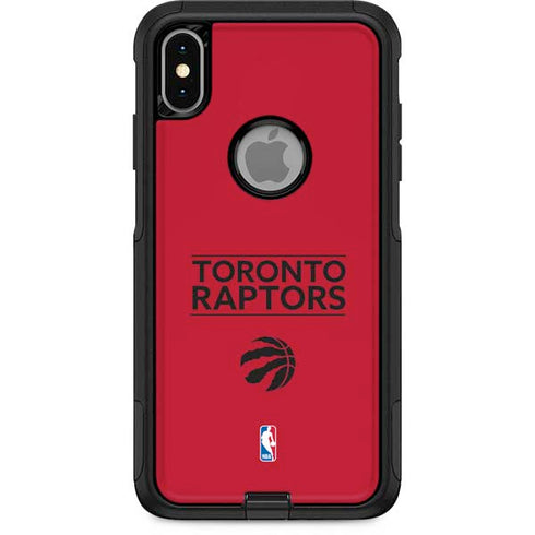 NBA Toronto Raptors Standard - Red Otterbox Commuter iPhone Skin
