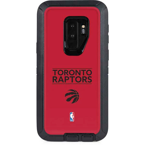 NBA Toronto Raptors Standard - Red Otterbox Defender Galaxy Skin