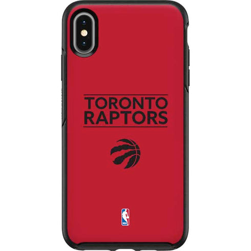 NBA Toronto Raptors Standard - Red Otterbox Symmetry iPhone Skin