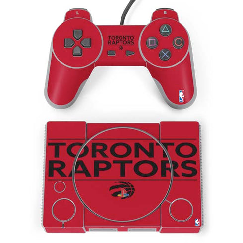 NBA Toronto Raptors Standard - Red PlayStation Classic Bundle Skin