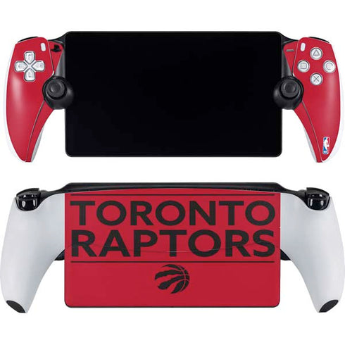 NBA Toronto Raptors Standard - Red PlayStation Portal Remote Player Skin