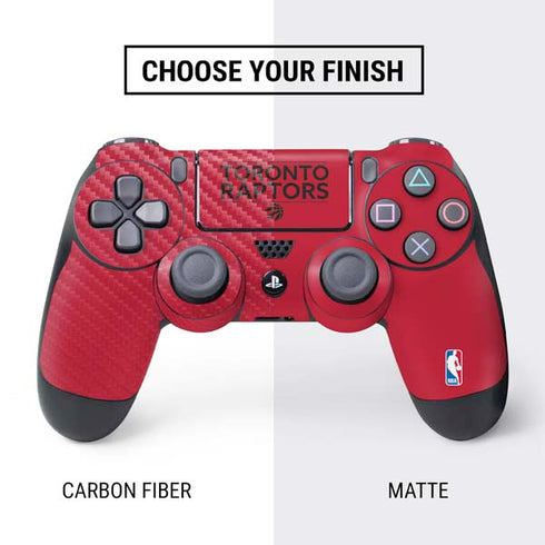 NBA Toronto Raptors Standard - Red PS4 Controller Skin