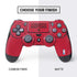 NBA Toronto Raptors Standard - Red PS4 Controller Skin