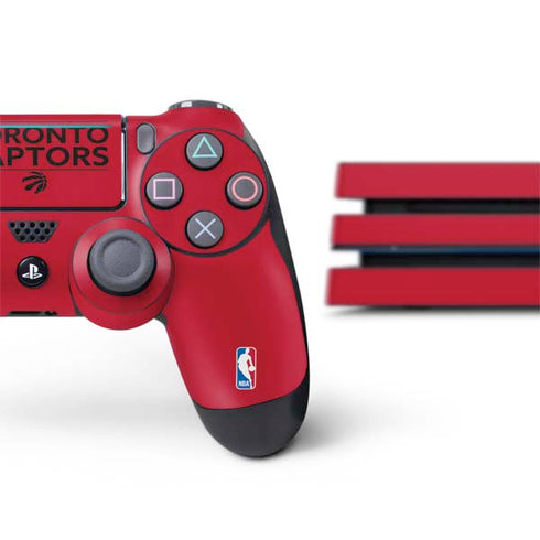 NBA Toronto Raptors Standard - Red PS4 Pro Bundle Skin