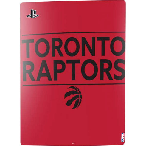 NBA Toronto Raptors Standard - Red PS5 Console Skin