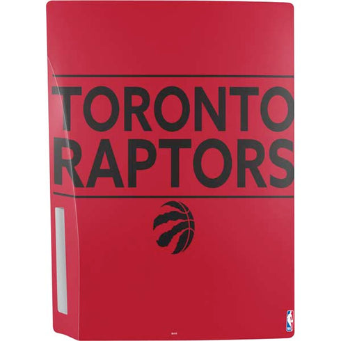 NBA Toronto Raptors Standard - Red PS5 Console Skin