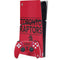 NBA Toronto Raptors Standard - Red PS5 Slim Digital Edition Bundle Skin
