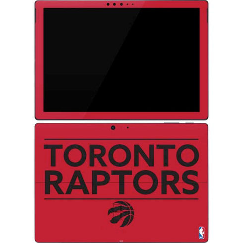NBA Toronto Raptors Standard - Red Surface Pro 7 Skin