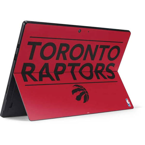 NBA Toronto Raptors Standard - Red Surface Pro 7 Skin