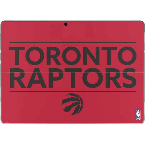 NBA Toronto Raptors Standard - Red Surface Pro 9 Skin