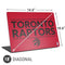 NBA Toronto Raptors Standard - Red Universal Laptop 18in (14.6 x 10.6in) Skin
