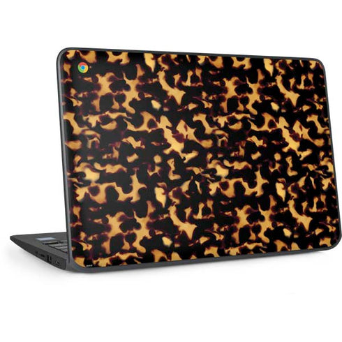 Tortoise Shell HP Chromebook Skin