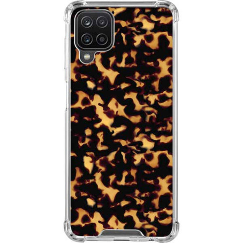 Tortoise Shell Galaxy A12 Clear Case
