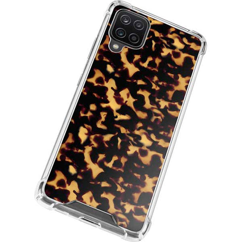 Tortoise Shell Galaxy A12 Clear Case