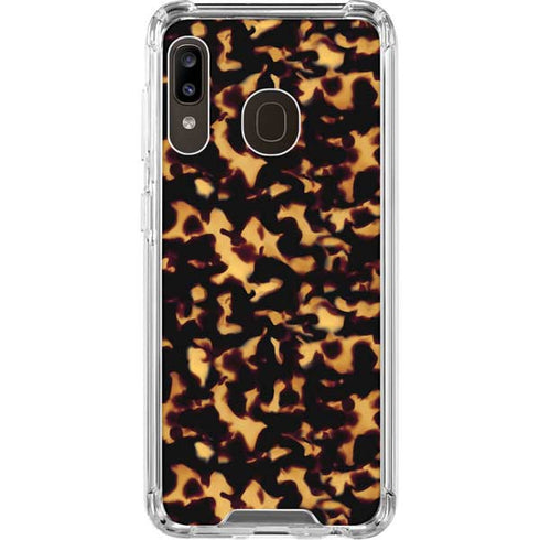 Tortoise Shell Galaxy A30 Clear Case