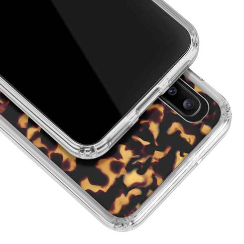Tortoise Shell Galaxy A30 Clear Case