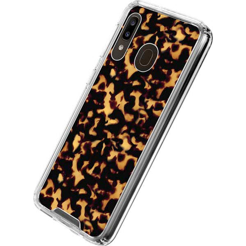 Tortoise Shell Galaxy A30 Clear Case