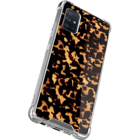 Tortoise Shell Galaxy A71 5G Clear Case