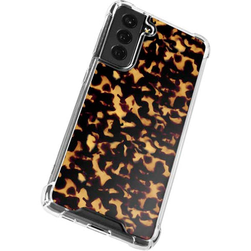 Tortoise Shell Galaxy S21 FE Clear Case