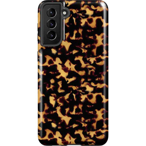 Tortoise Shell Galaxy S21 FE Pro Case