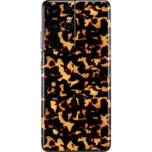 Tortoise Shell Galaxy S21 Ultra 5G Skin