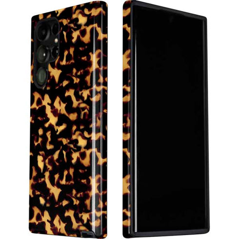 Tortoise Shell Galaxy S22 Ultra Pro Case