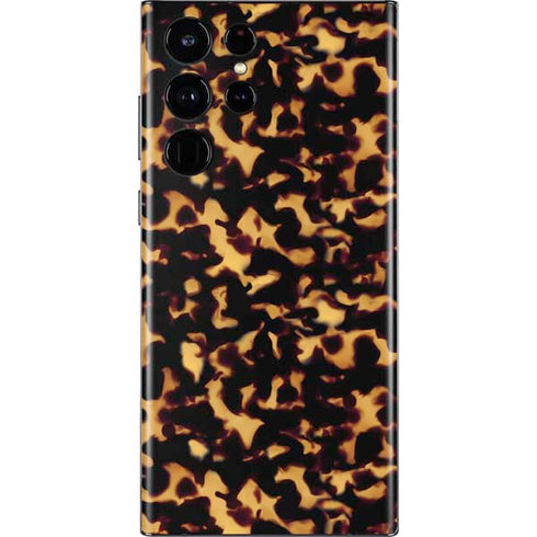 Tortoise Shell Galaxy S22 Ultra Skin