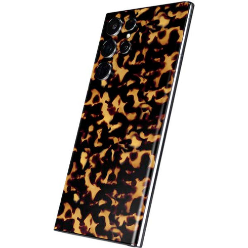 Tortoise Shell Galaxy S22 Ultra Skin