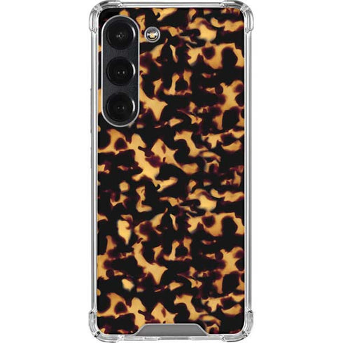 Tortoise Shell Galaxy S23 Clear Case