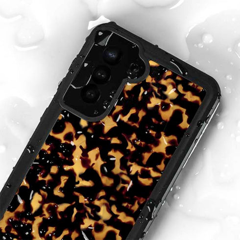 Tortoise Shell Galaxy S23 Plus Waterproof Case