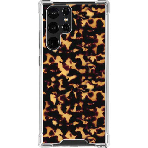 Tortoise Shell Galaxy S24 Ultra Clear Case