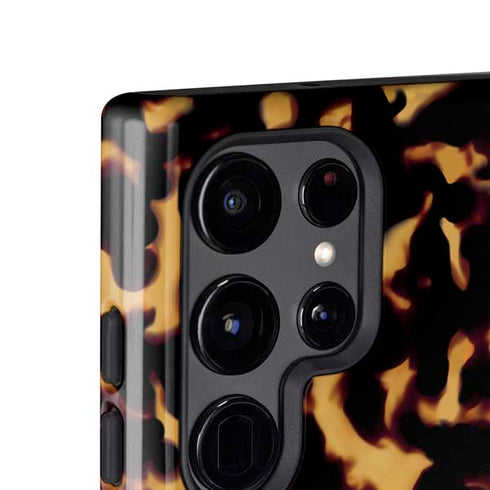 Tortoise Shell Galaxy S24 Ultra Impact Case