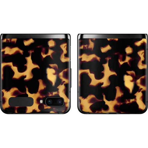 Tortoise Shell Galaxy Z Flip Skin