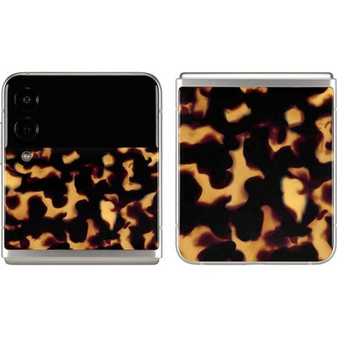 Tortoise Shell Galaxy Z Flip3 5G Skin