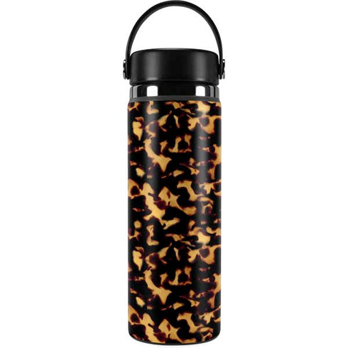 Tortoise Shell Hydro Flask 20oz Wide Mouth Skin