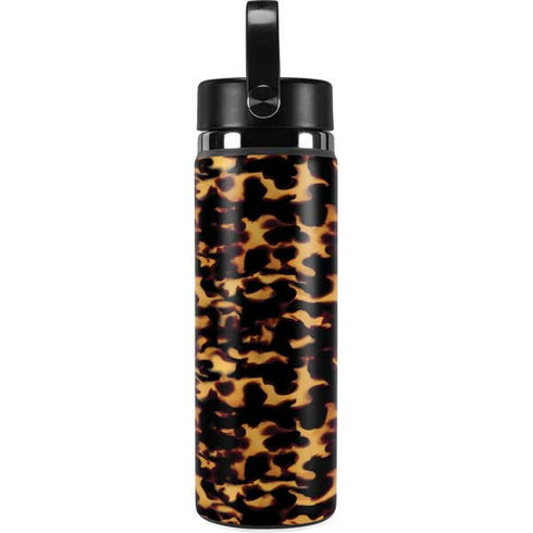 Tortoise Shell Hydro Flask 20oz Wide Mouth Skin