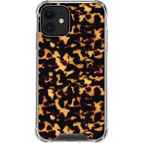Tortoise Shell iPhone 12 Clear Case