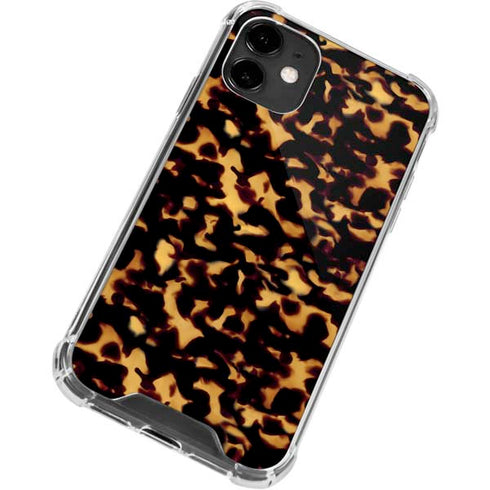 Tortoise Shell iPhone 12 Clear Case