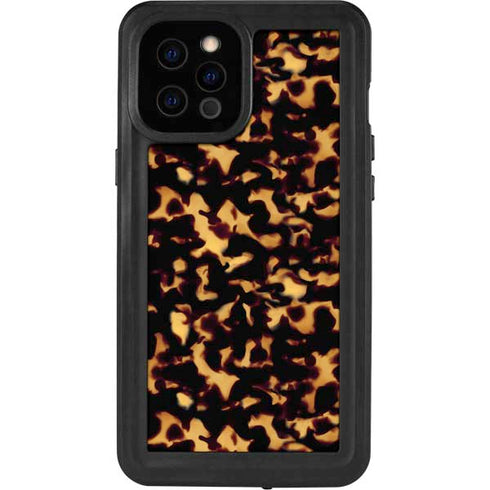 Tortoise Shell iPhone 12 Pro Max Waterproof Case