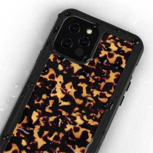 Tortoise Shell iPhone 12 Pro Max Waterproof Case