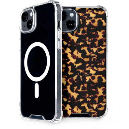 Tortoise Shell iPhone 15 Plus MagSafe Case