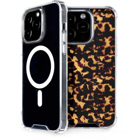 Tortoise Shell iPhone 15 Pro MagSafe Case