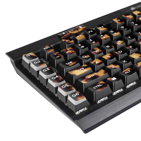 Tortoise Shell K95 RGB PLATINUM Mechanical Gaming Keyboard Skin