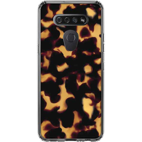 Tortoise Shell LG K51/Q51 Clear Case