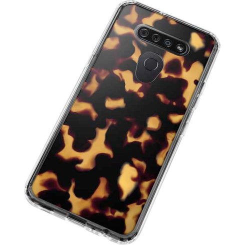 Tortoise Shell LG K51/Q51 Clear Case