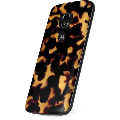 Tortoise Shell Moto E5 Play Skin