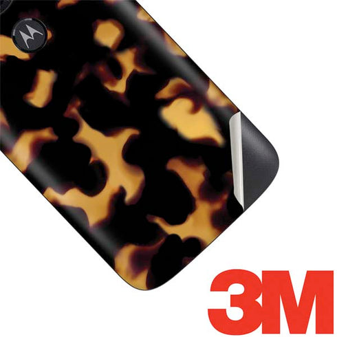 Tortoise Shell Moto E5 Play Skin